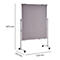 MAUL Tableau d'animation Pro, textile/textile gris + set de cartes d'animation avec 360 cartes et 200 épingles