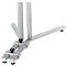 MAUL Tableau de conférence Pro, L 1200 x H 1500 mm, pliable, textile/textile, bleu