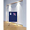 MAUL Tableau de conférence Pro, L 1200 x H 1500 mm, textile/textile, bleu