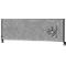 MAUL Tisch-Trennwand MAULconnecto Uplight, LED-Beleuchtung, 1600 x 500 mm, anthrazit
