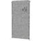 MAUL verplaatsbaar wandsysteem MAULcocoon Akoestisch, B 1000 x H 1800 mm, donkergrijs oppervlak, wit