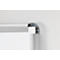 MAUL Whiteboard Premium 2000 SET, plata, esmaltado, 1800 x 900 mm