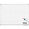 MAUL whiteboard Premium 2000 SET, zilver, met kunststof coating, 1000 x 1500 mm