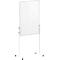 Maulsolid presentatiebord, vilt grijs/witbord, H 1200 x B 750 mm + presentatiekaartenset met 360 kaarten en 200 pennaalden