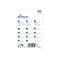 MediaRange - Flash-Speicherkarte - 8 GB - Class 10 - SDHC - Blau