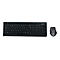 MediaRange MROS104 - Tastatur-und-Maus-Set - kabellos - QWERTY - GB - Grau, Schwarz