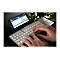 MediaRange MROS133 - Tastatur - klappbar - mit Touchpad - kabellos - Bluetooth 3.0