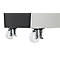Medienvernichter HSM StoreEx HDS 150, Sicherheitsstufen T-1, E-2, H-3, Schnittbreite 40 mm, lichtgrau/eisengrau