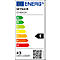 Étiquette énergétique avec lettres de A à G. Efficacité énergétique E. Texte : SEYNAVE, 0146434, 43 kWh/1000h. Code QR et date.
