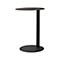 meet® by Paperflow Table d'appoint, en acier, ronde, pied colonne, Ø 400 x H 570 mm, anthracite