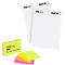 Meeting Chart 559 Post-it® - blanco - 2 charts à 30 vellen + 4 nottitieblokkjes Post-it® 101 x 152 mm GRATIS 