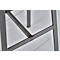 Meeting Point barkruk, industrieel ontwerp, eiken echt houtfineer, poten van ruw staal, zithoogte 770 mm, 2 stuks