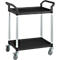Mehrzweck-Tischwagen, 2 Etagen, schwarz