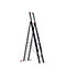 Mehrzweckleiter MOUNTER, 3x12 Sprossen