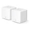 Mercusys Halo H1500X V1 - WLAN-System - (2 Router) - bis zu 371 m² - Netz 1GbE - Wi-Fi 6