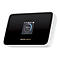 Mobiler 4G WLAN-Router von Mercusys mit schwarzem Display und weißem Gehäuse.