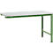 Mesa de extensión Manuflex UNIVERSAL especial, tablero melamina, 1500x1000, verde reseda