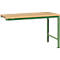 Mesa de extensión Manuflex UNIVERSAL especial, tablero multiplex, 1500x1000, verde reseda