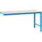 Mesa de extensión Manuflex UNIVERSAL especial, tablero plástico, 1750x1000, azul luminoso