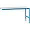 Mesa de extensión Manuflex UNIVERSAL estándar, tablero plástico, 1750x1000, azul luminoso