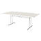 Mesa de reuniones Toledo, hasta 6 personas, forma rectangular, pata en T, An 2000 x P 1000 x Al 720 mm, blanco