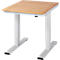 Mesa de taller serie adlatus 300, tablero de haya maciza, An 750 x P 1000 x Al 720 - 1120 mm