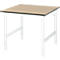 Mesa de trabajo, tablero MDF, An 1000 x P 1000 x Al 760-1080 mm