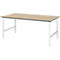 Mesa de trabajo, tablero MDF, An 1500 x P 1000 x Al 760-1080 mm