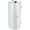 Metalen afvalzakhouder, 120 l, Ø 500 x H 1000 mm, wit