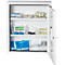 Metalen EHBO-kast EUROSAFE, B 490 x D 200 x H 560 mm, met inhoud conform DIN 13169, wit