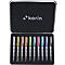 Metallic Marker Set Karin Deco Brush, 10 Marker mit diversen Schreibfarben, lichtbeständig, permanent