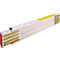 Mètre pliant 617 L.2m l.1,70cm mm/cm EG III bois de hêtre blanc-jaune