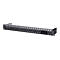 Metz Connect Unequipped - Patch Panel - Schwarz - 1U - 48.3 cm (19') - 24 Ports