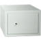 Meubelkluis Atlanta - B 420 x D 380 x H 300 mm - 23 liter - deurscharnier rechts - 2 sleutels - lichtgrijs RAL 7035