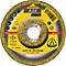 Meule à ébarber A 24 Extra D115xS6mm courbé STA perçage 22,23mm KLINGSPOR