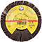 Meuleuse d'angle en éventail WSM 617 40 brun Ø125xB20mm M14 KLINGSPOR
