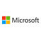 Microsoft Firmenlogo bestehend aus dem Schriftzug und dem quadratischen, vierfarbigen Symbol.