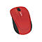 Microsoft Wireless Mobile Mouse 3500 - Limited Edition - Maus - 2.4 GHz - Flammrot glänzend