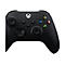 Schwarzer Xbox Controller. Auf der Oberseite das Xbox Logo und bunte Knöpfe: Y, X, B, A.