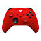 Microsoft Xbox Wireless Controller - Game Pad - kabellos - Bluetooth - Pulse Red - für PC, Microsoft Xbox One, Android, Microsoft Xbox Series S, Microsoft Xbox Series X, iOS