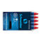 Mines de rechange pour roller One Change Schneider, 5 p., rouge