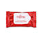 Mini-Erfrischungstücher Duft frisch herb - Inhaltsstoffe mit antibakterieller Wirkung, inklusive 4C-Druck, Rot, Auswahl Werbeanbringung erforderlich