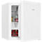 Mini Kühlschrank exquisit, 70 W, 43 l, 41 dB, 2 Fächer/1 Gefrierfach/2 Türfächer, Türanschlag wechselbar, B 440 x T 470 x H 510 mm, weiß