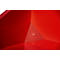 Mini spaancontainer type EXPO-E 275, kiepbaar via kabel, capaciteit 0,275 m³, tot 750 kg, vuurrood RAL 3000