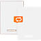 Mini-Whiteboard Nobo, Format A4, beidseitig nutzbar, magnethaftend, beschreibbar, abnehmbarer Ständer, Ablageschale, B 210 x T 5 x H 297 mm, weiß