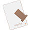 Mini-Whiteboard Nobo, Format A4, beidseitig nutzbar, magnethaftend, beschreibbar, abnehmbarer Ständer, Ablageschale, B 210 x T 5 x H 297 mm, weiß