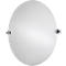 Miroir acrylique, ovale, épaisseur 3 mm,