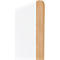 Mobiel whiteboard Rocada Natural, draaibaar, magnetisch, staal op melaminehouten plaat, B 1000 x H 1200 mm