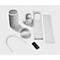 Mobiele airconditioner De'Longhi Comfort PAC EM93 SILENT, tot 2,6 kW koelvermogen, max. 400 m³/h, Silent System met 63 dBA, 3 ventilatieniveaus, wit