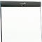 Mobiele flip-over Legamaster Sketch Pro, magnetisch bord, in hoogte verstelbaar, 2 zijarmen, ronde voet, incl. startset, B 680 x H 1050 mm, zwart en wit